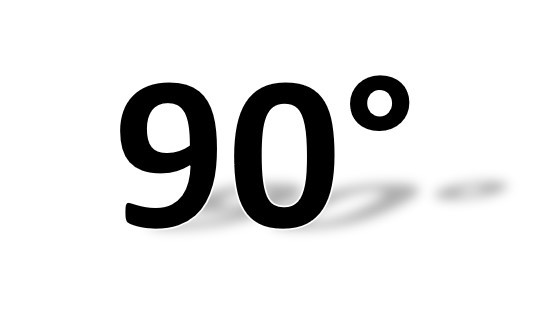 90° frézy