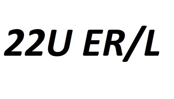 veľkosť 22U ER/L